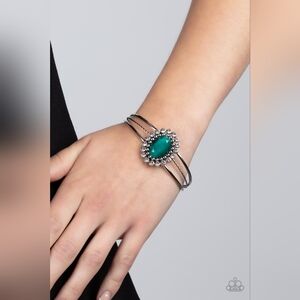 Prismatic Flower Patch Bracelet